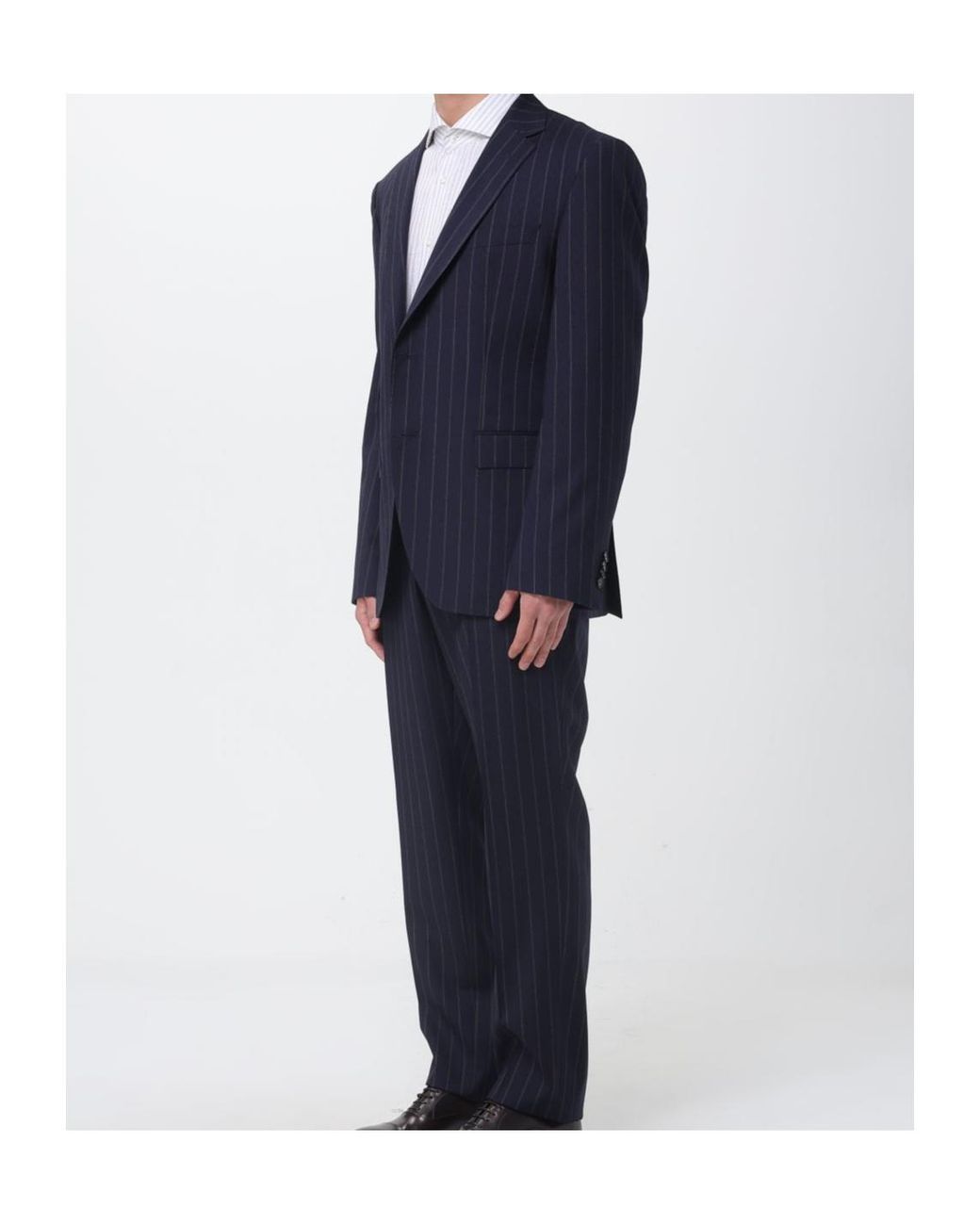Boss Blue Boss Two-Piece Striped Tailored Suit for men
