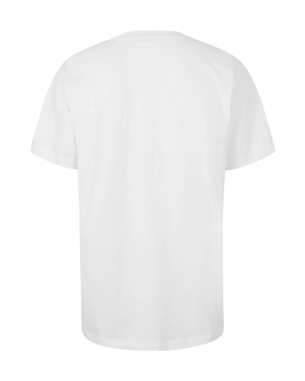 Moschino White Crewneck Shortsleeve Tshirt for men