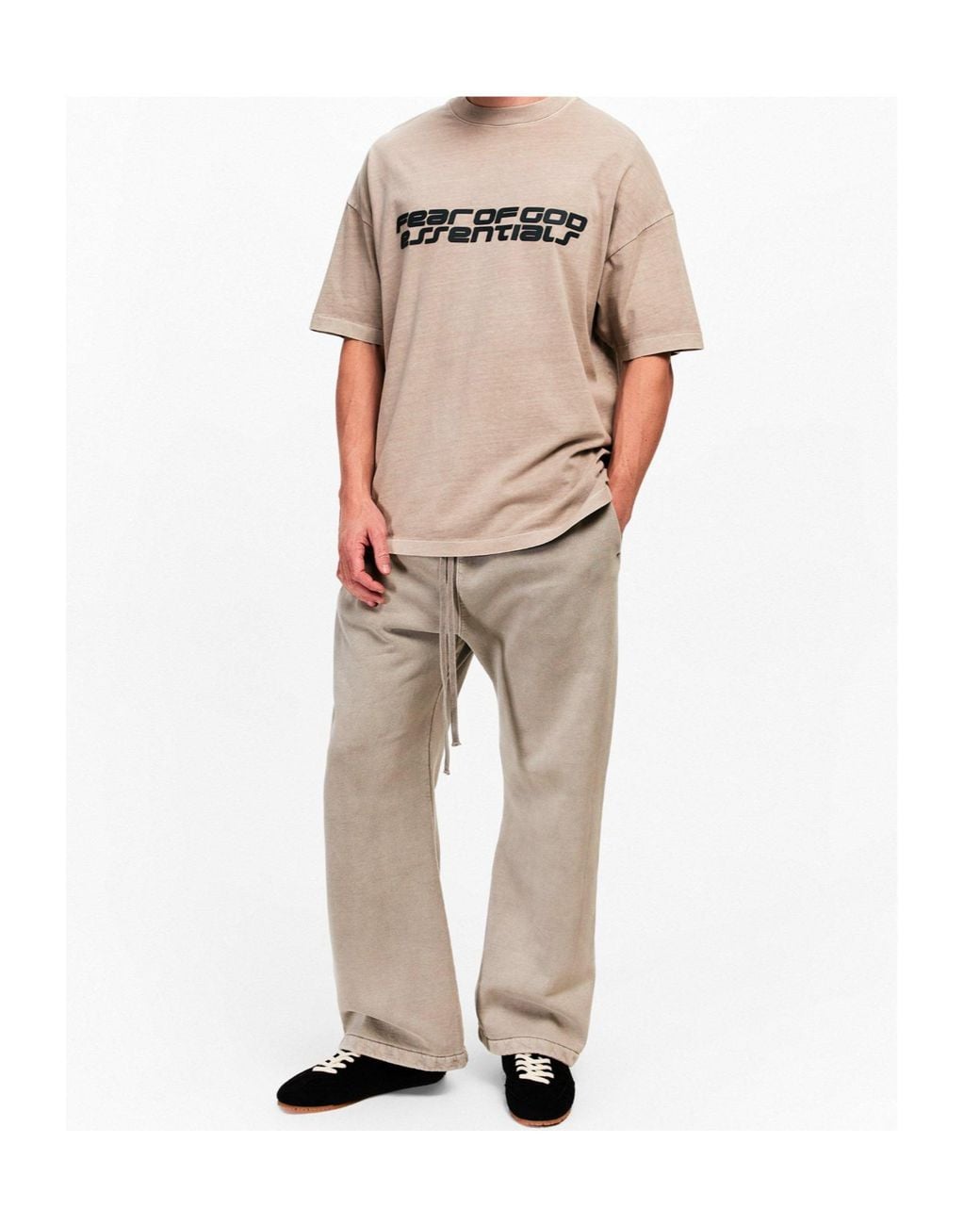 Fear Of God Natural Logo T-Shirt for men