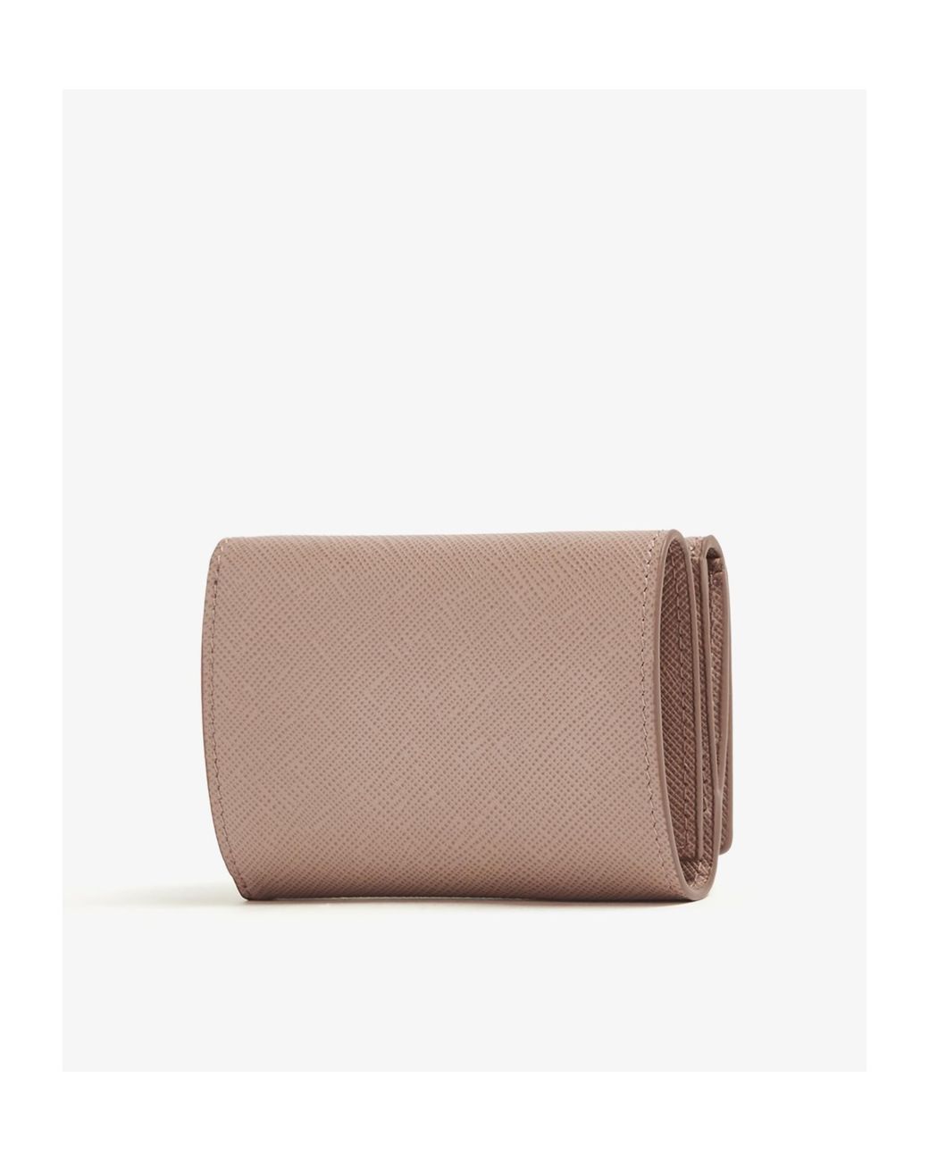 Prada Natural Saffiano Leather Wallet