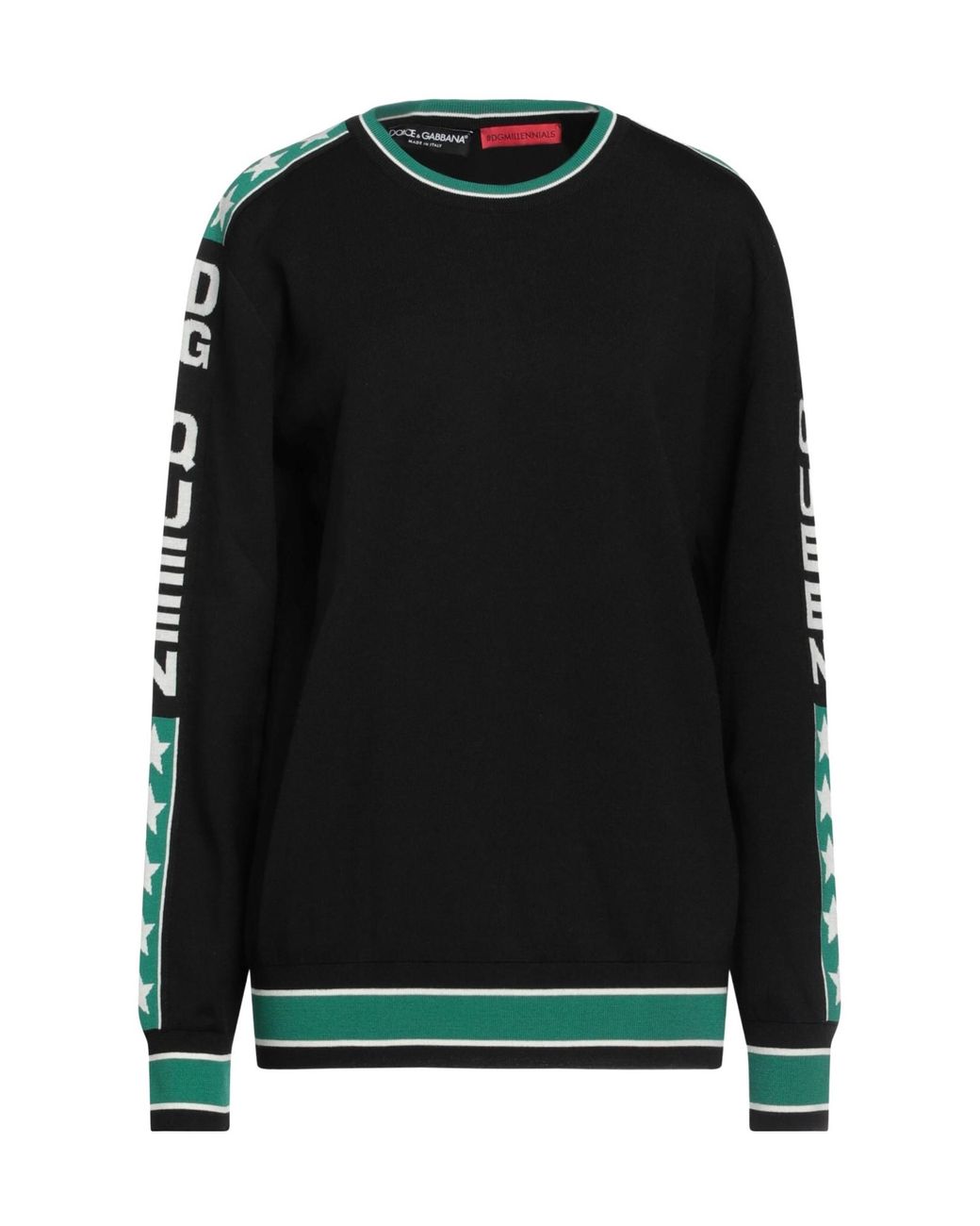 Dolce & Gabbana Black Knitted Jumper