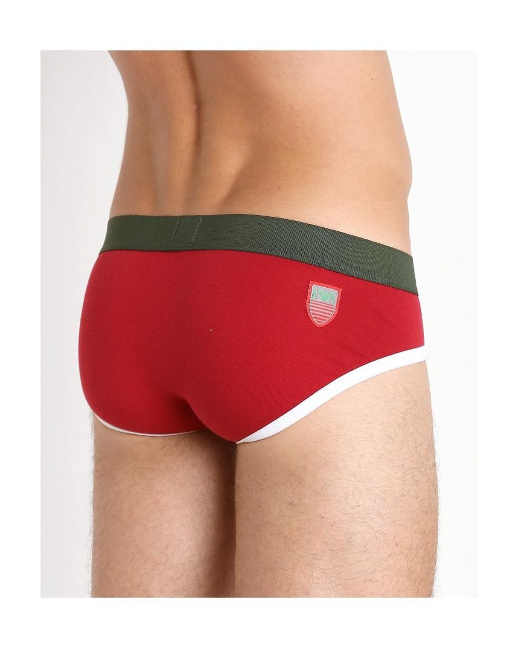 Emporio Armani Pink Logo Underwear for men