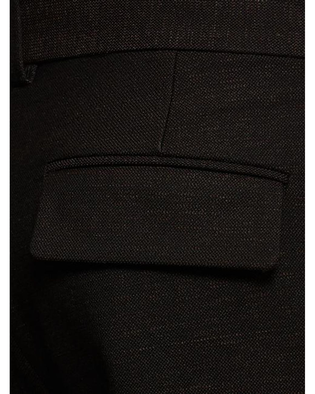 The Row Black Belt-Loop Casual Pants