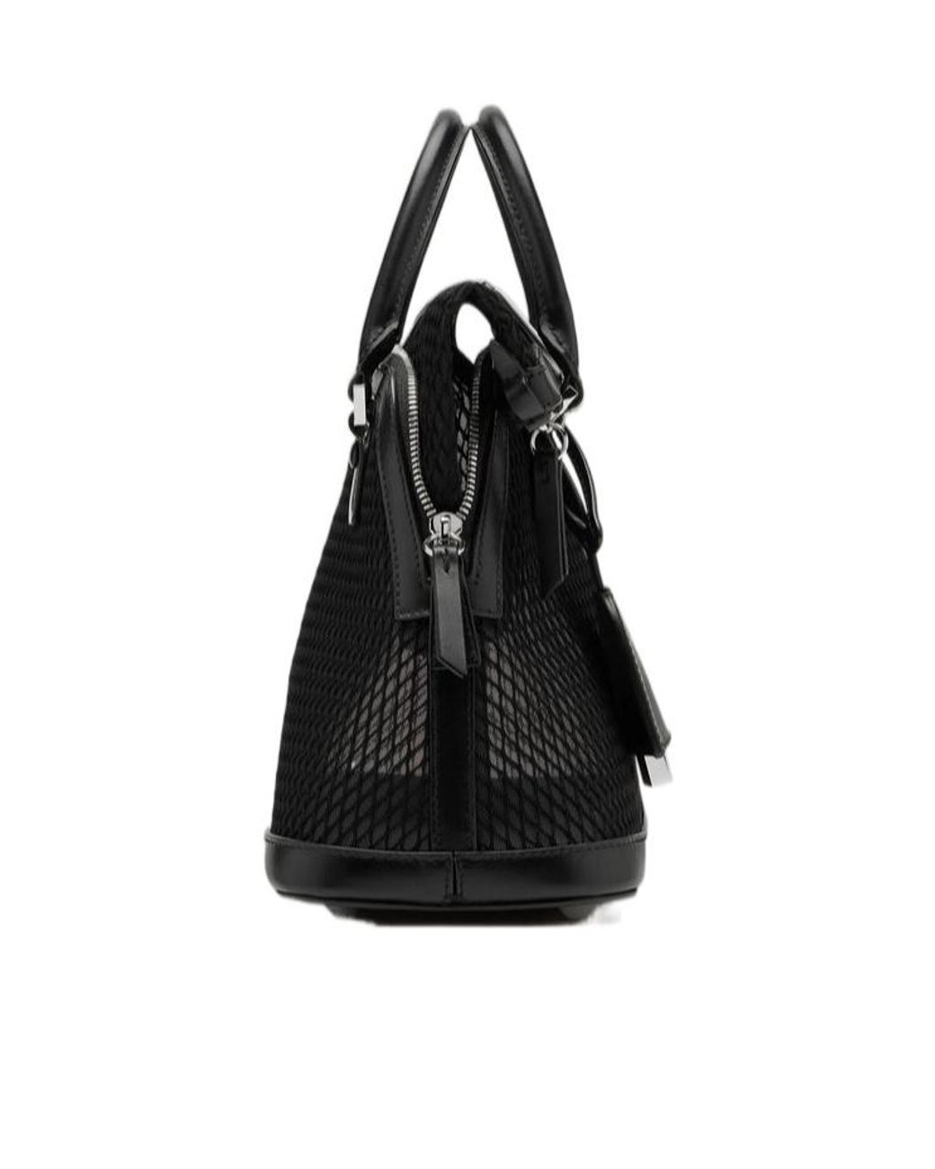 Maison Margiela Black 5Ac Classique Mini Top Handle Bag