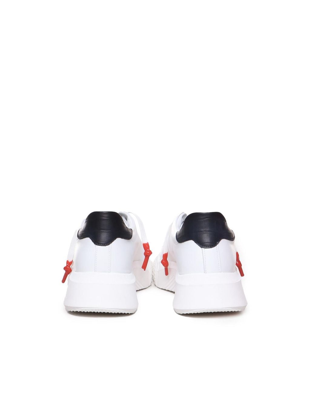 Giuliano Galiano White Nemesis Lace-Up Sneakers for men