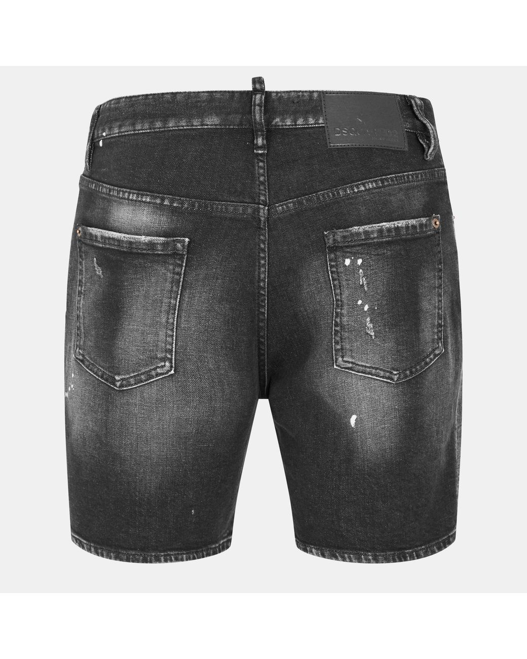 DSquared² Gray Denim Shorts for men