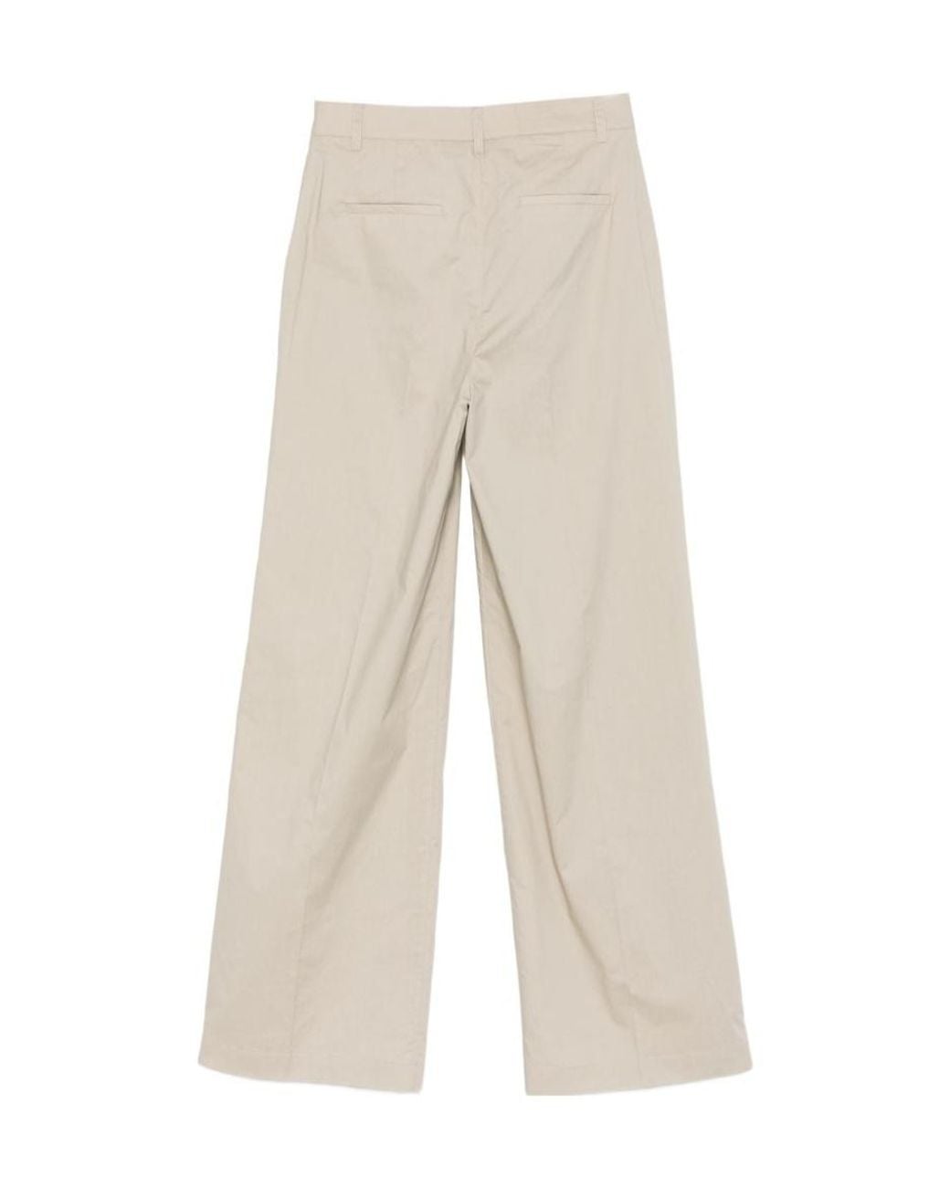 Liu Jo White Wide-Leg Pants