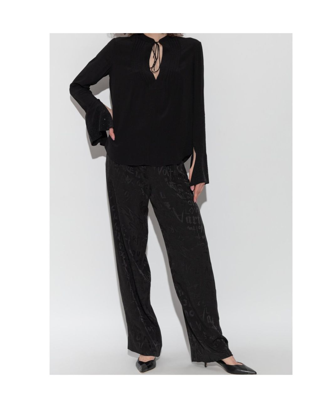 Zadig & Voltaire Black Taika Blouse