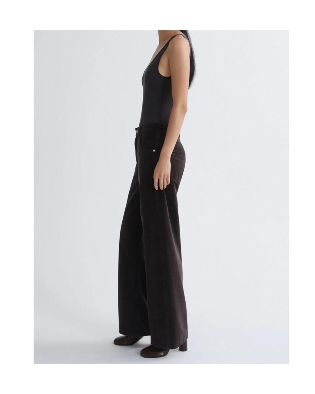 Agolde Multicolor Low Curve Corduroy Pants