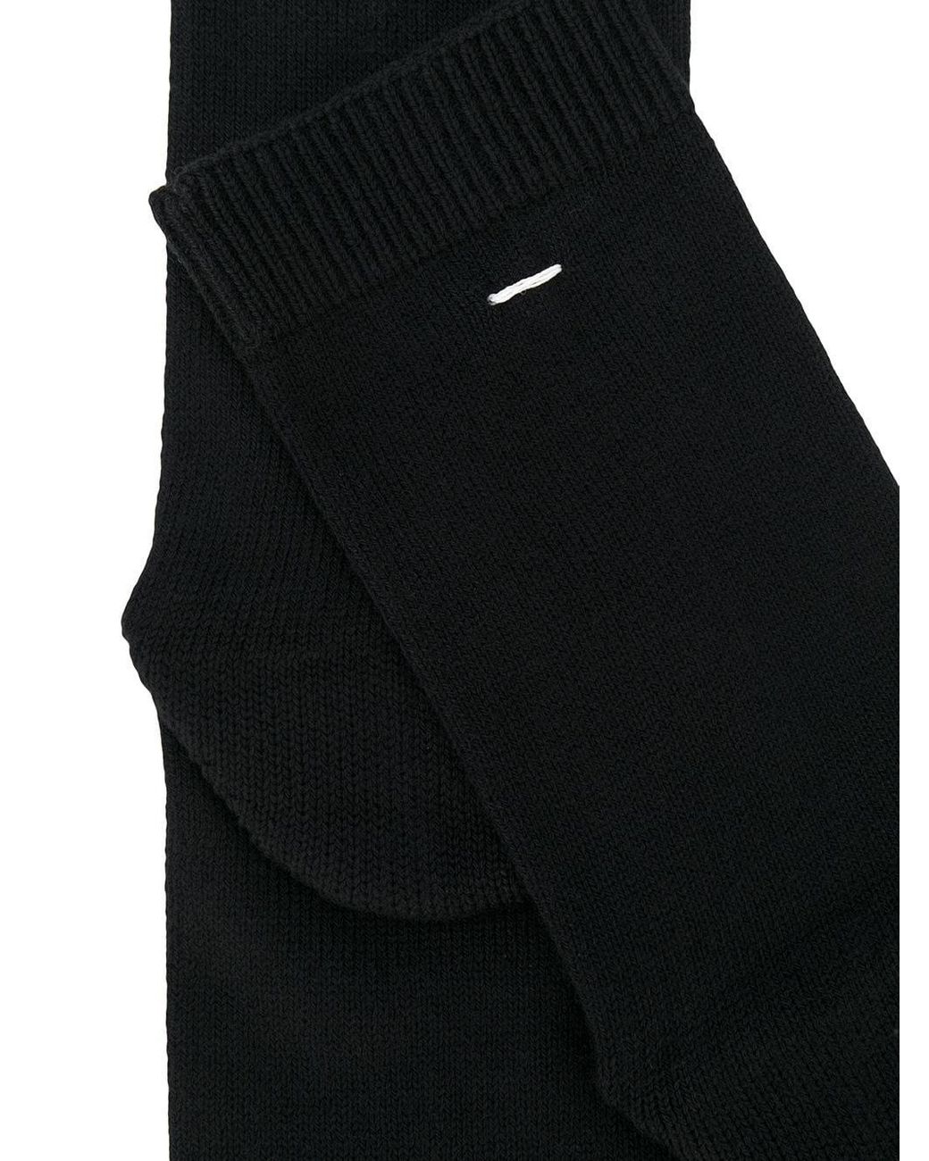 Maison Margiela Black Split Toe Socks