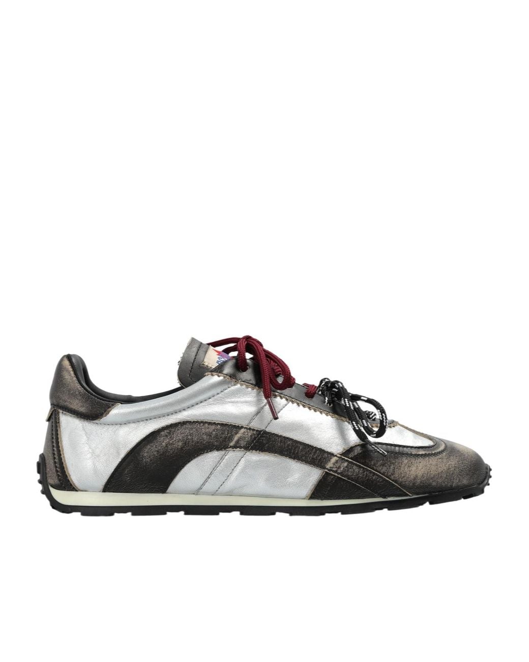 DSquared² Black Dc 642 Lace-Up Sneakers for men