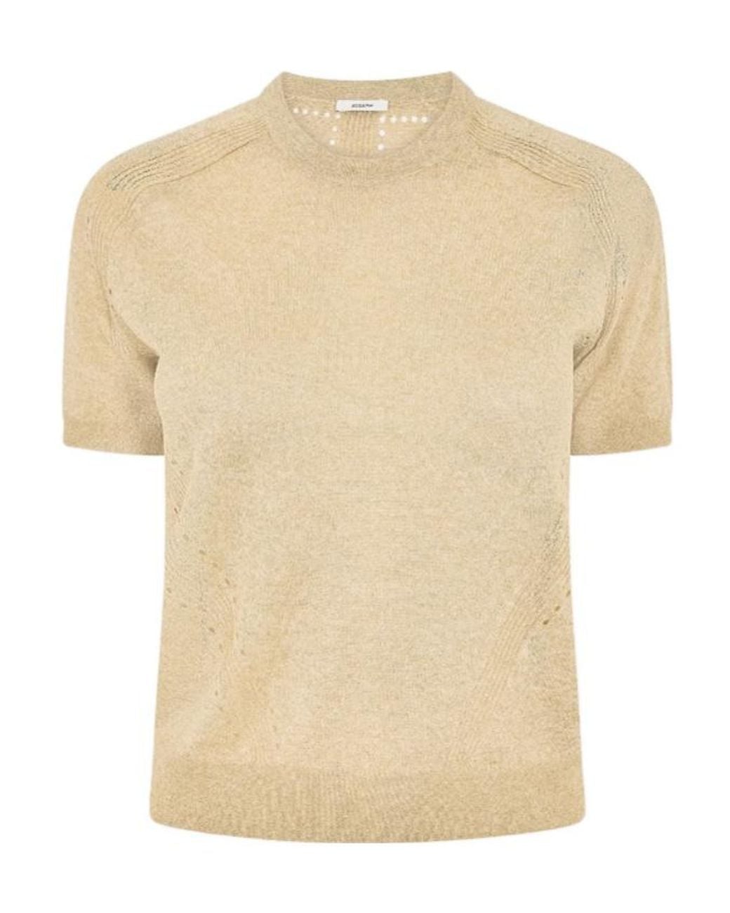 Joseph White Crew Neck Short-Sleeved T-Shirt