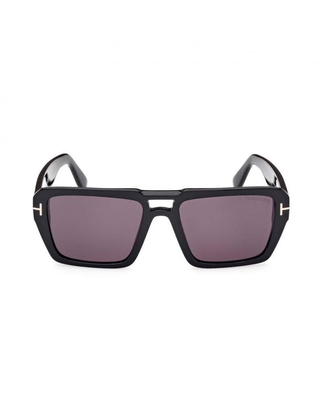 Tom Ford Purple Logo Sunglasses for men