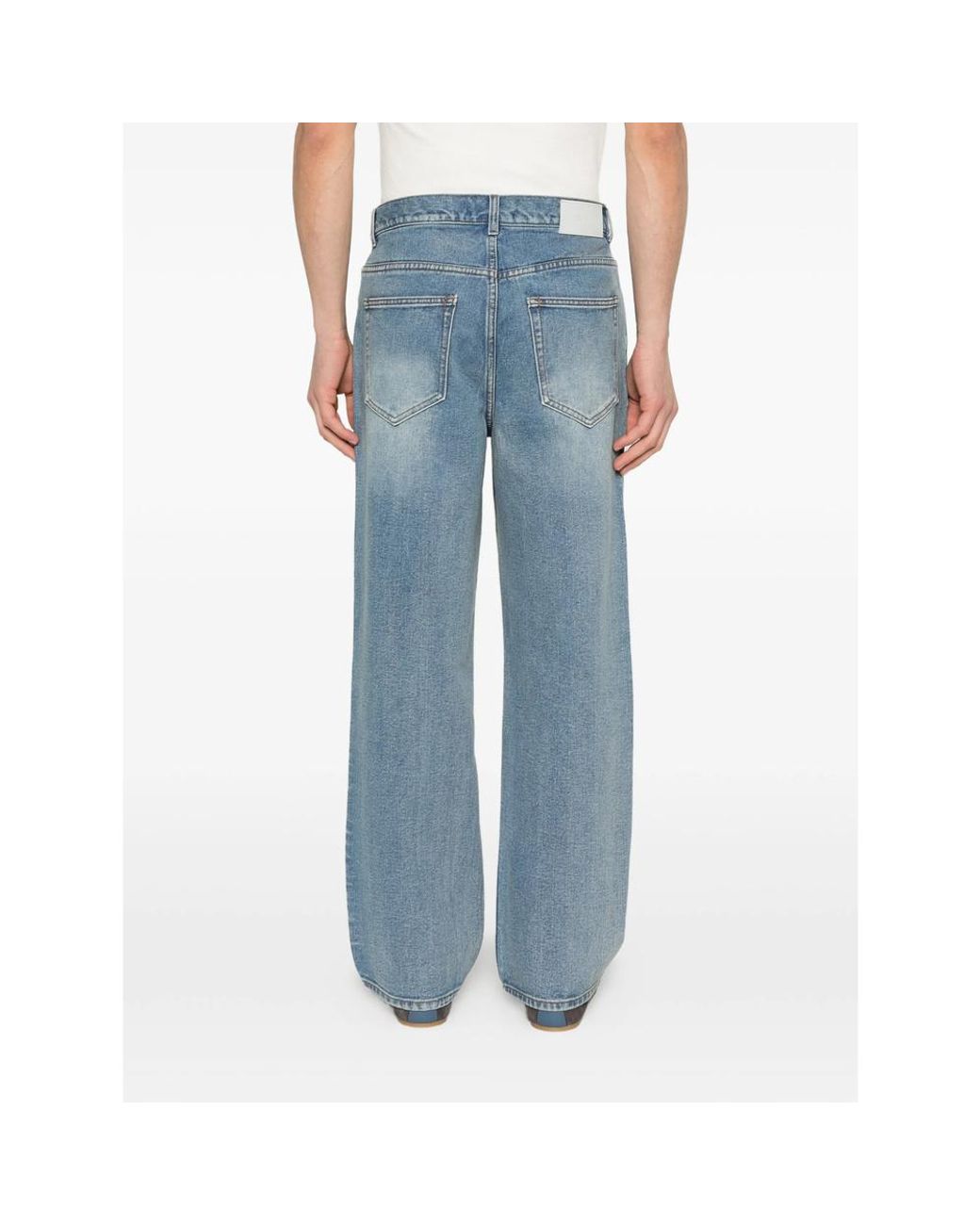 DUNST Blue Belt Loop Jeans for men
