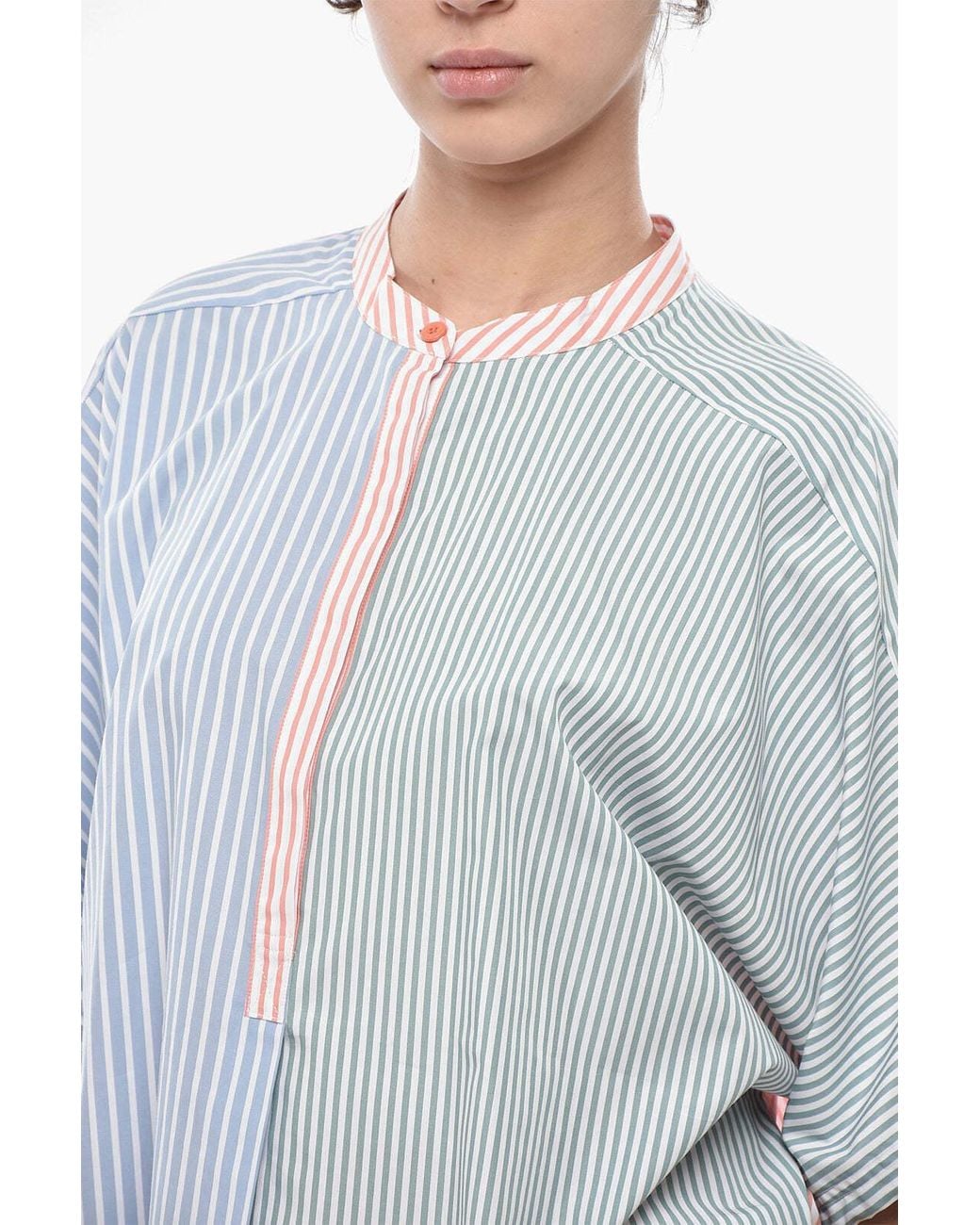Woolrich Blue Striped Blouse