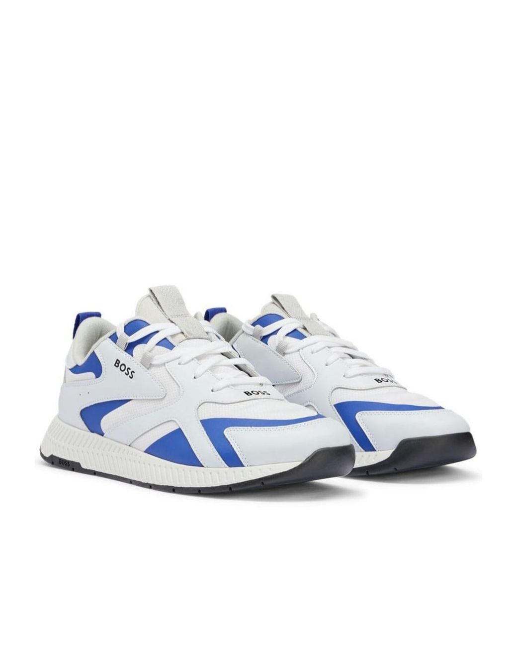 Boss Blue Casual Sneakers for men