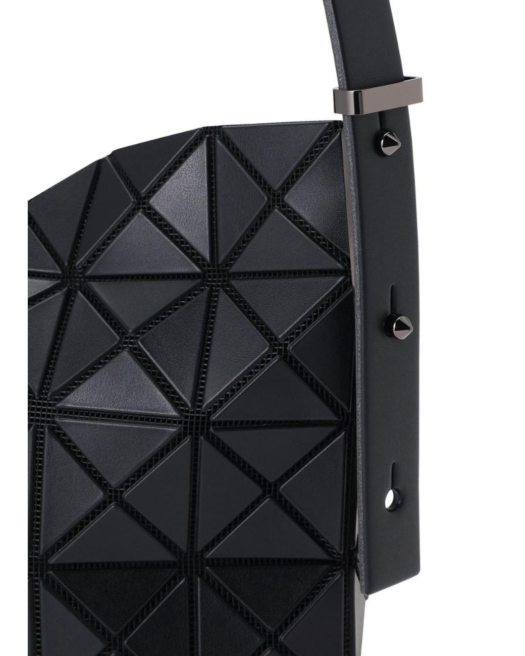Issey Miyake Black Musette Shoulder Bag