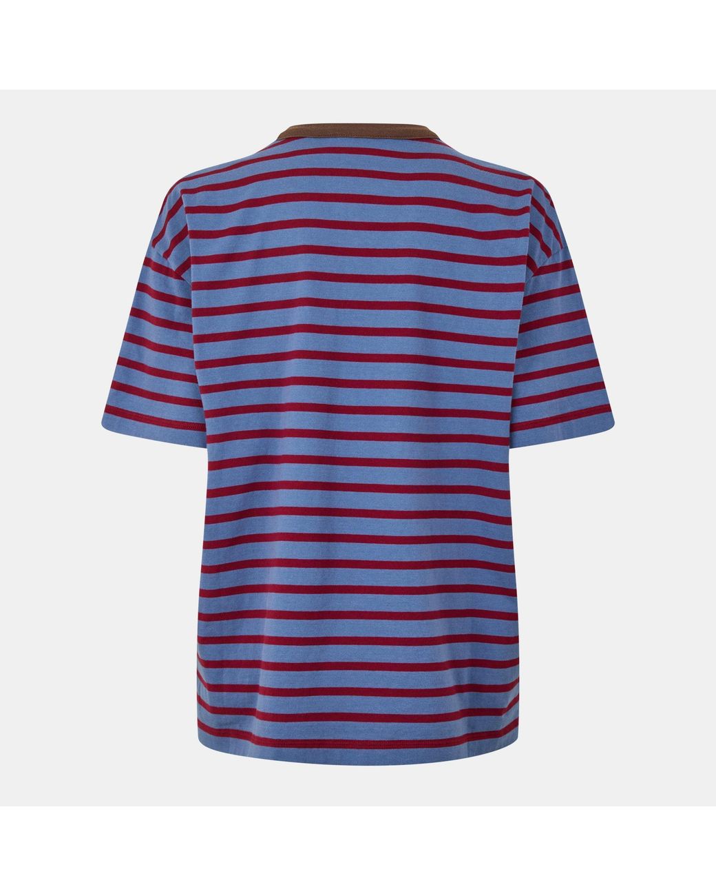 Prada Blue Stripe T-Shirt