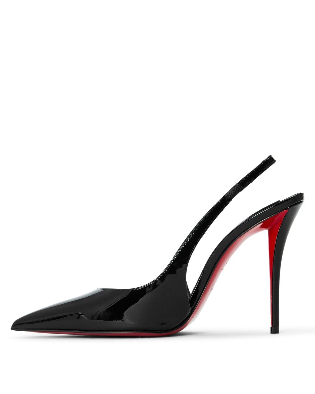 Christian Louboutin Black Chr Miss Z Slingbacks