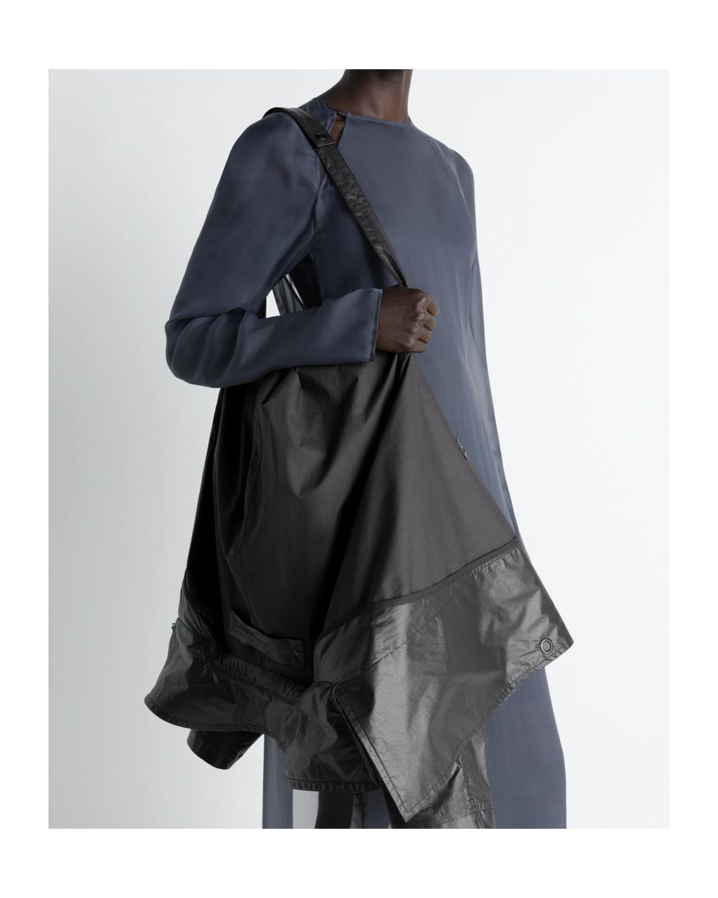Lemaire Black Light Wrap Jacket