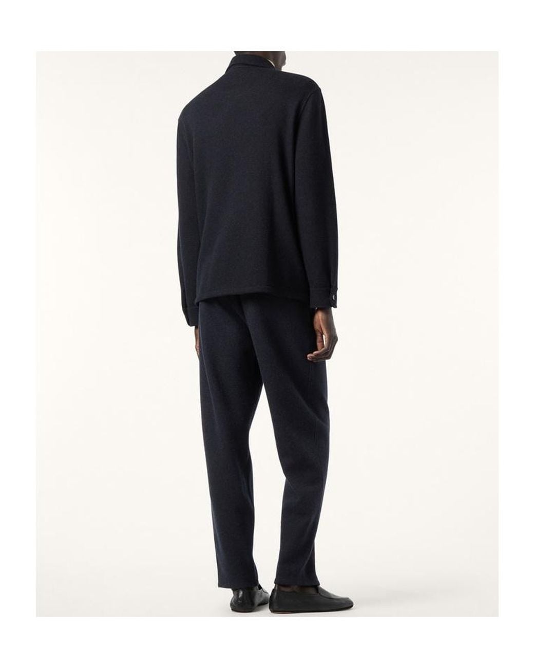 Loro Piana Blue Buttoned Pocket Jacket for men