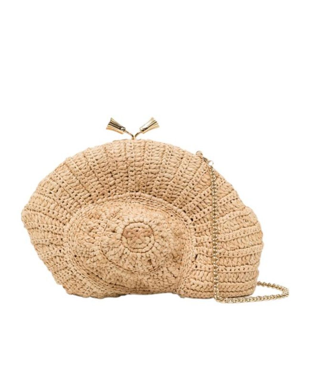 Anya Hindmarch Natural Woven Shoulder Bag