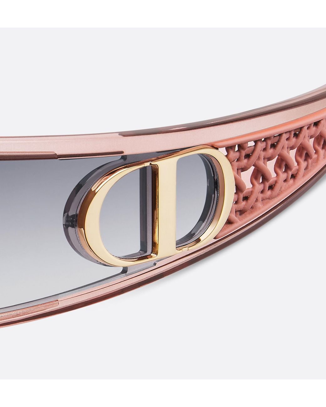 Dior White Eyewear Very Mask-Frame Sunglasses