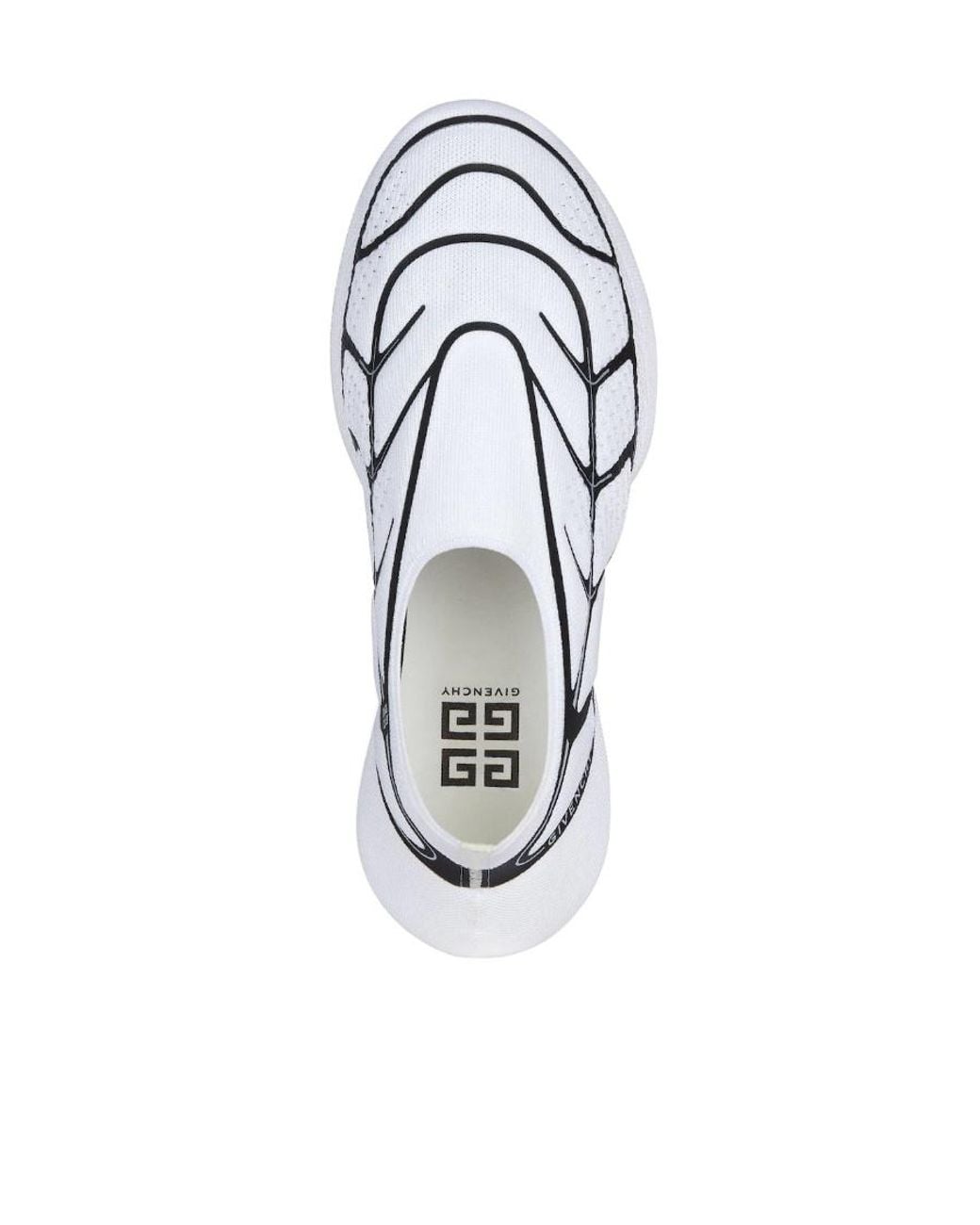 Givenchy White Tk-360 Slip-On Sneakers for men