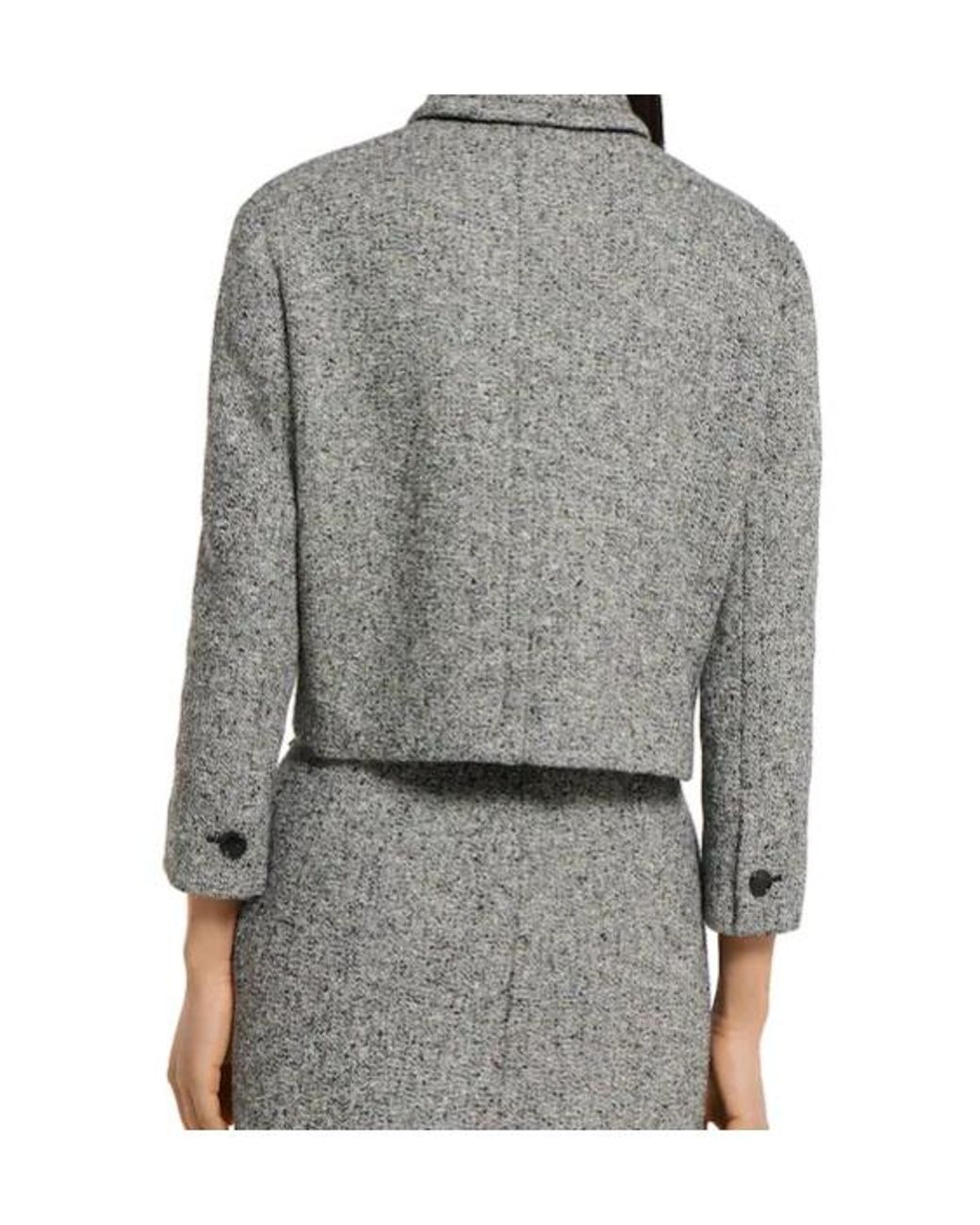 Gucci Gray Double Mouliné Jacket