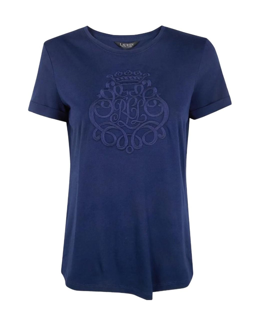 Ralph Lauren Blue Lauren Hailly Short Sleeved T-Shirt