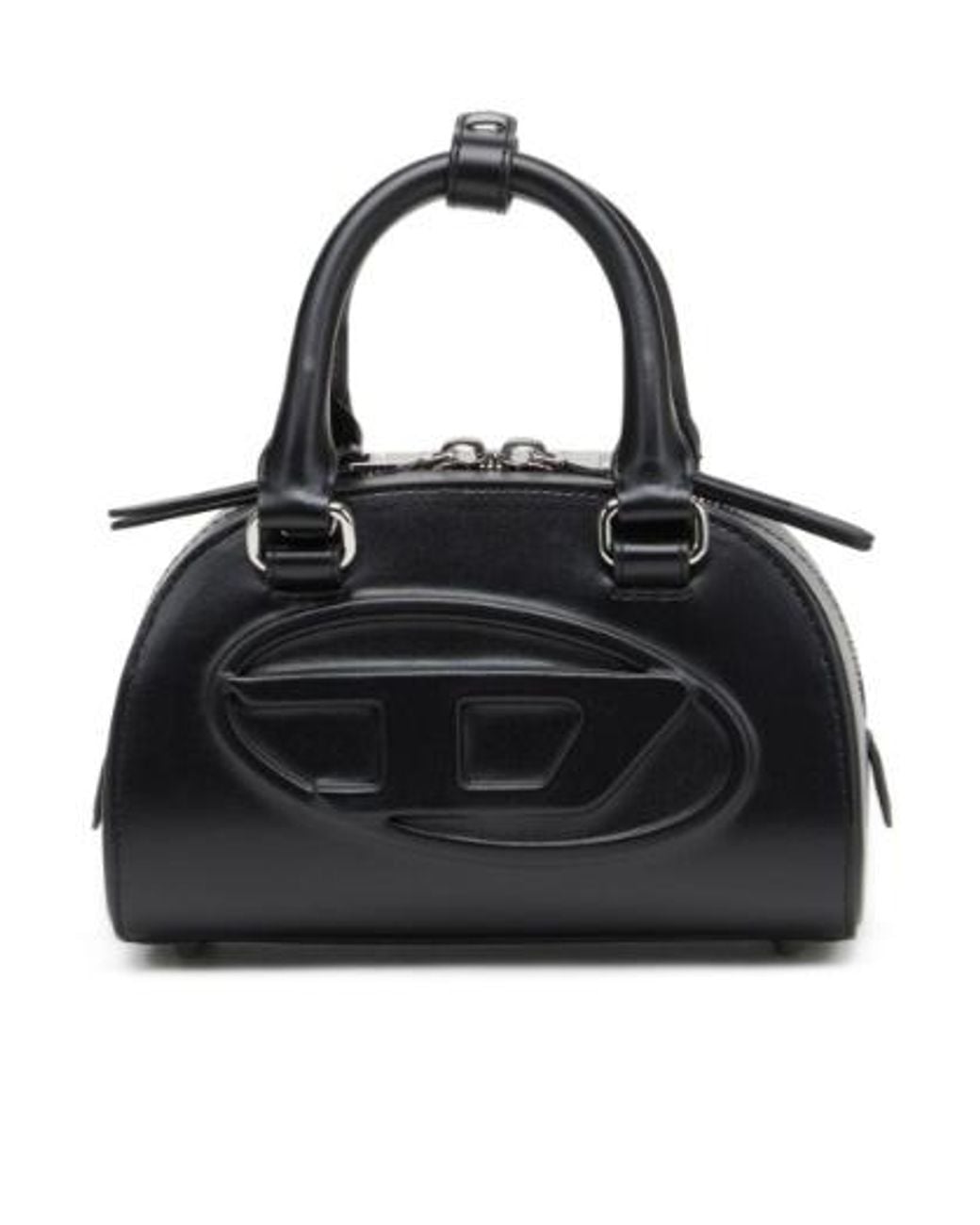 DIESEL Black 1Dr Dome Crossbody Bag
