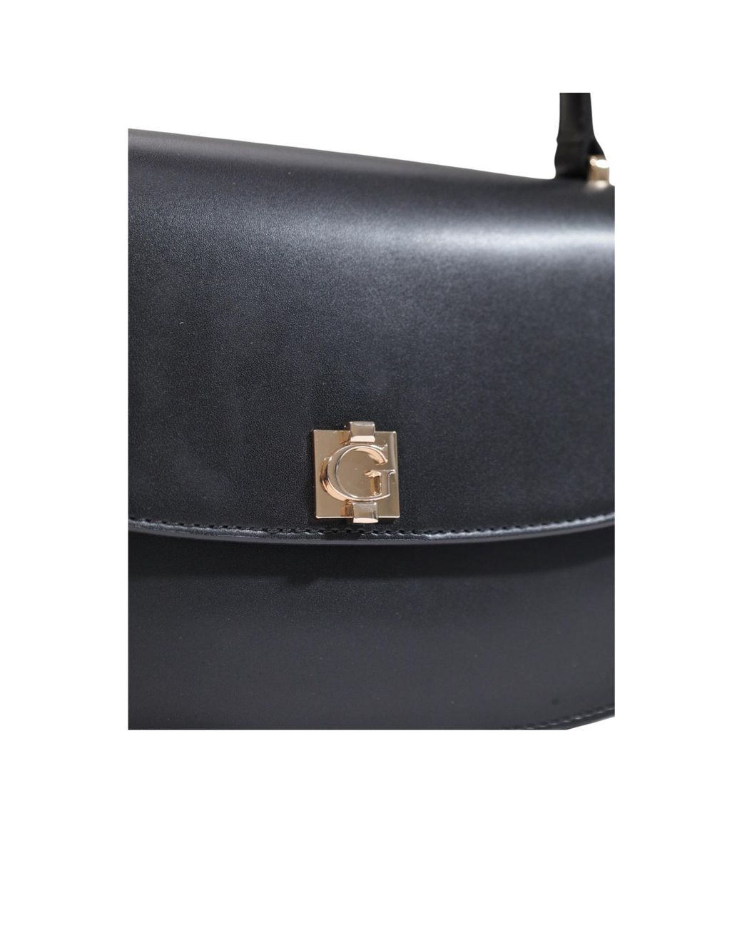 Guess Black Amorette Grained Shoulder Bag
