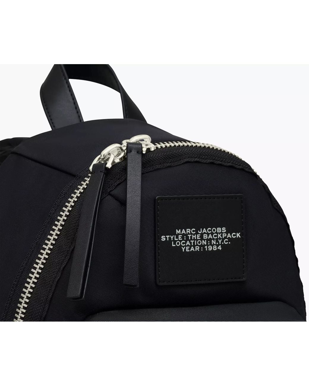 Marc Jacobs Black The Biker Medium Backpack