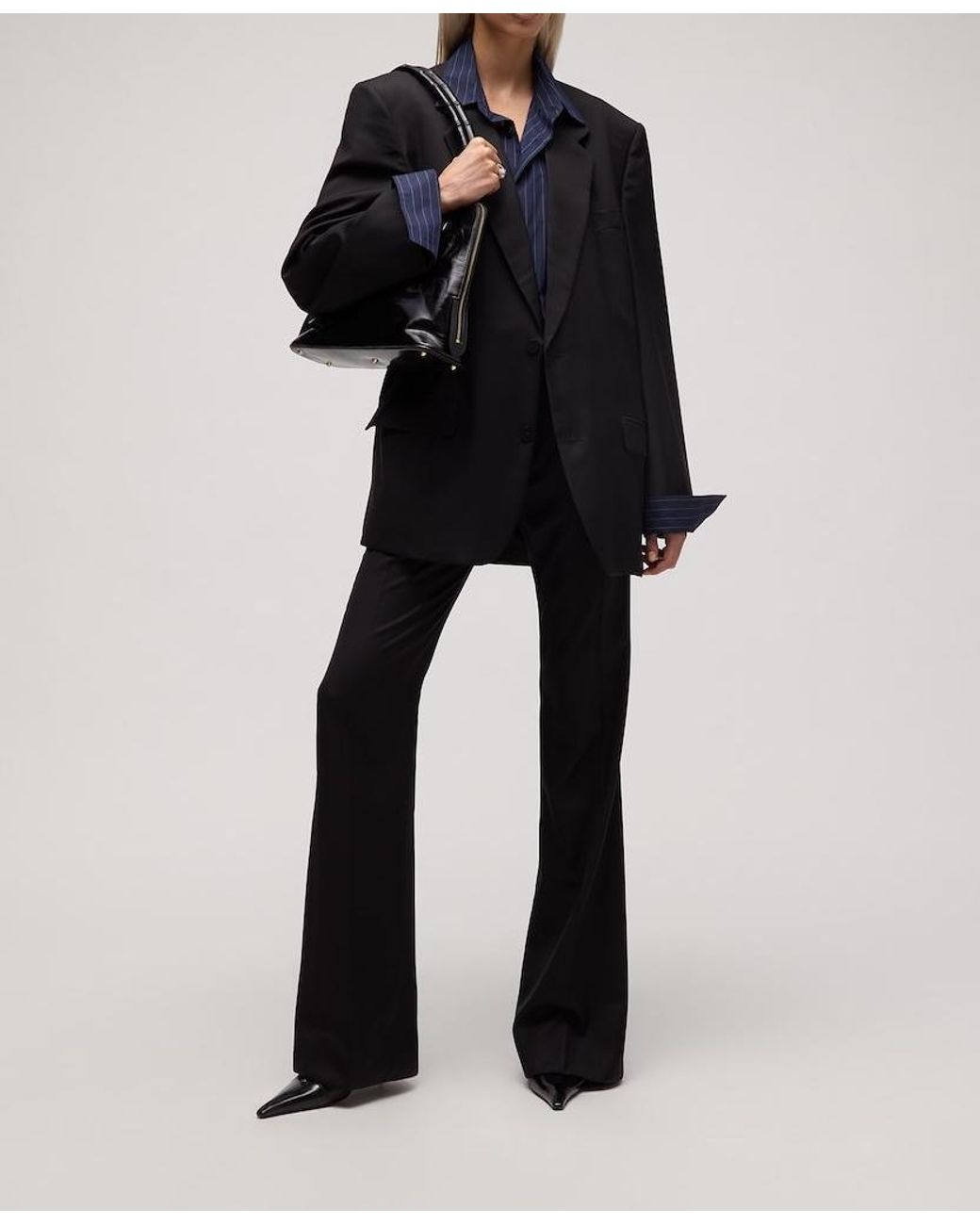 Gucci Black Regular-Fit Pants