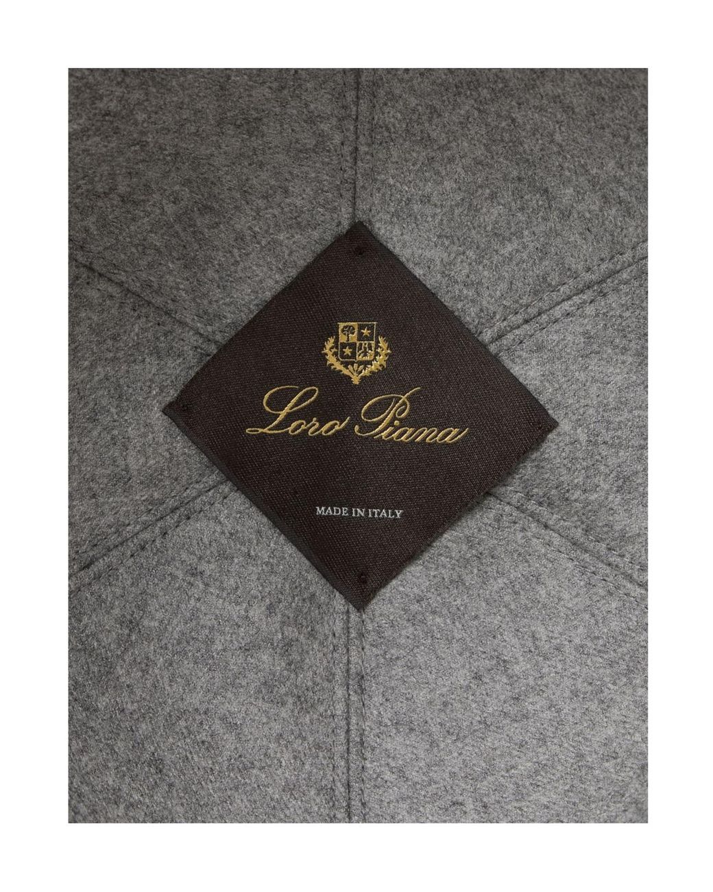 Loro Piana Black Ivy Baseball Cap for men