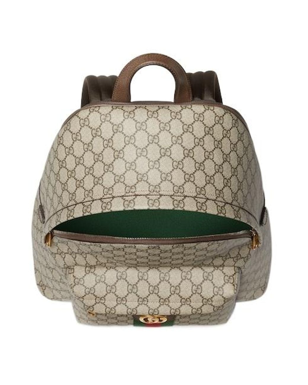 Gucci Natural Ophidia Monogrammed Medium Backpack for men