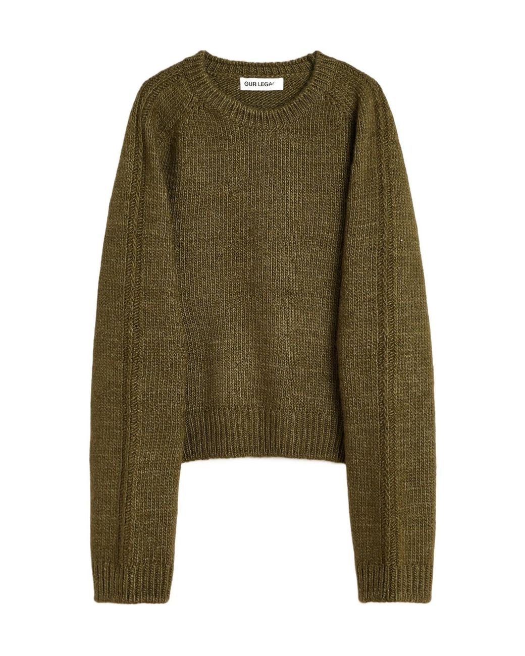 Our Legacy Green Long Sleeve Sweater for men