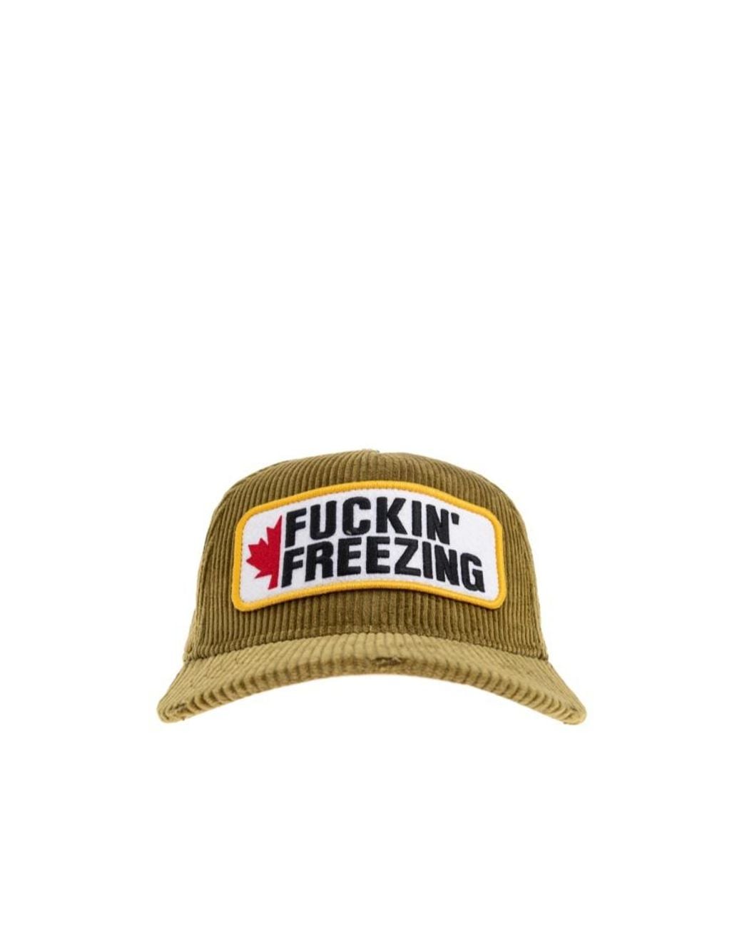 DSquared² Metallic Souvenir From Canada Baseball Cap for men