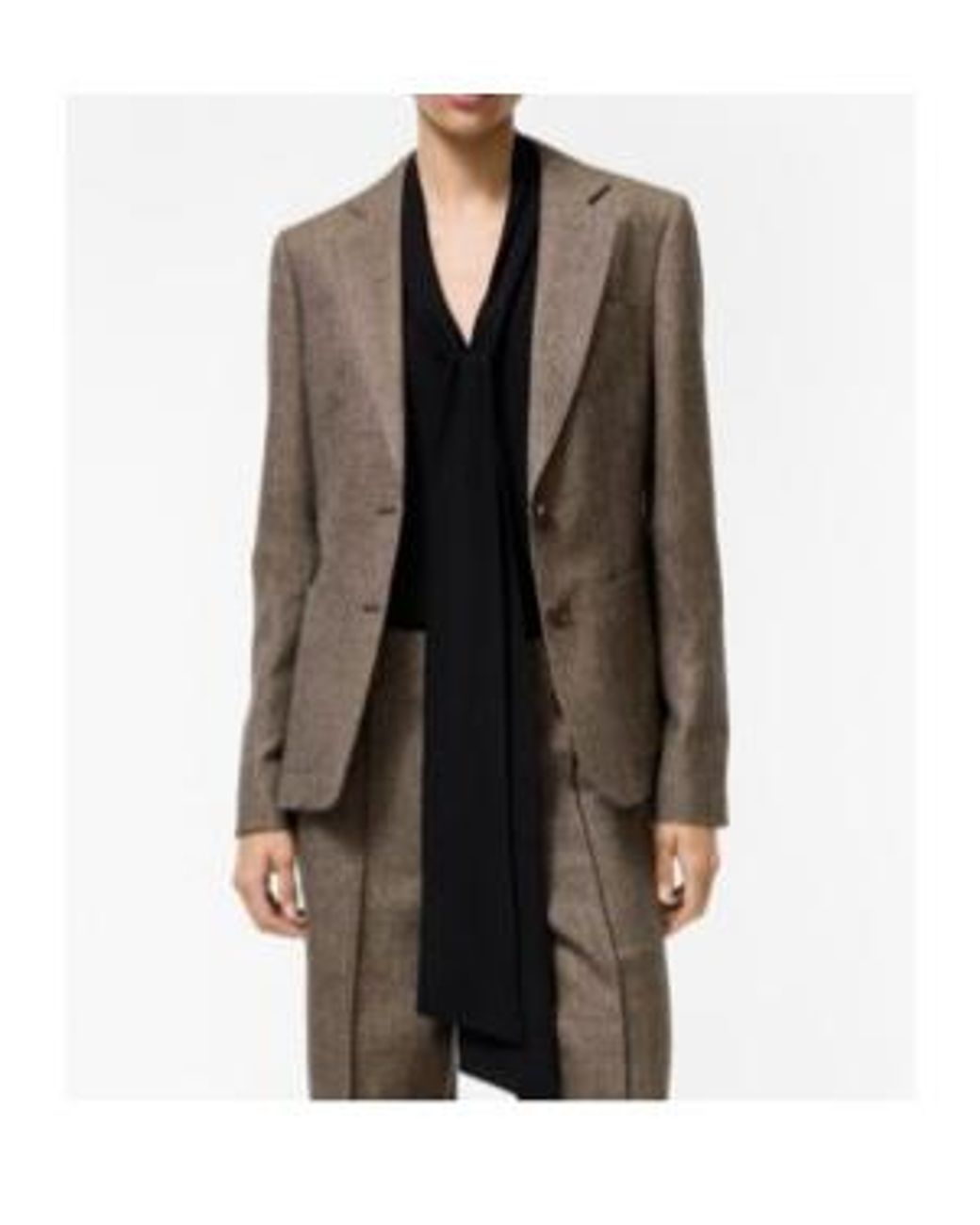 Burberry Brown Single Breasted Tailored Jacket