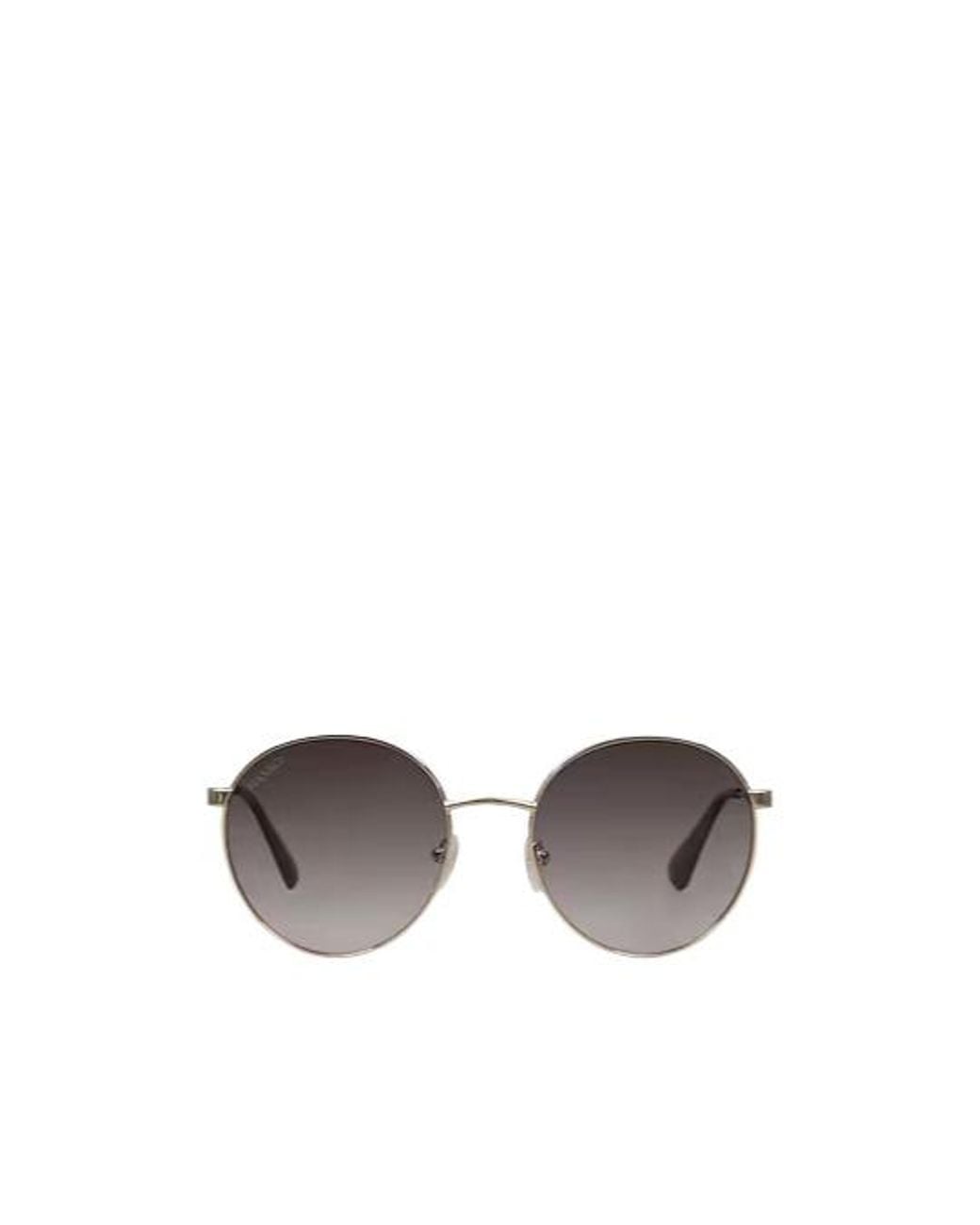 MAX&Co. Metallic Solid-Colored Metal-Framed Sunglasses