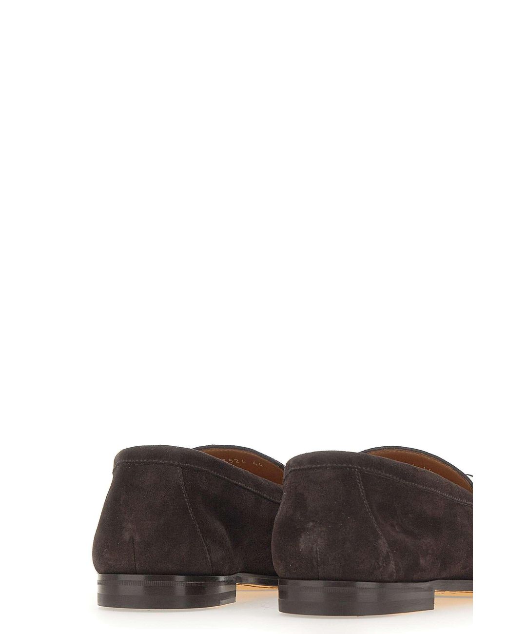 Doucal's Brown Single-Buckle Loafers for men