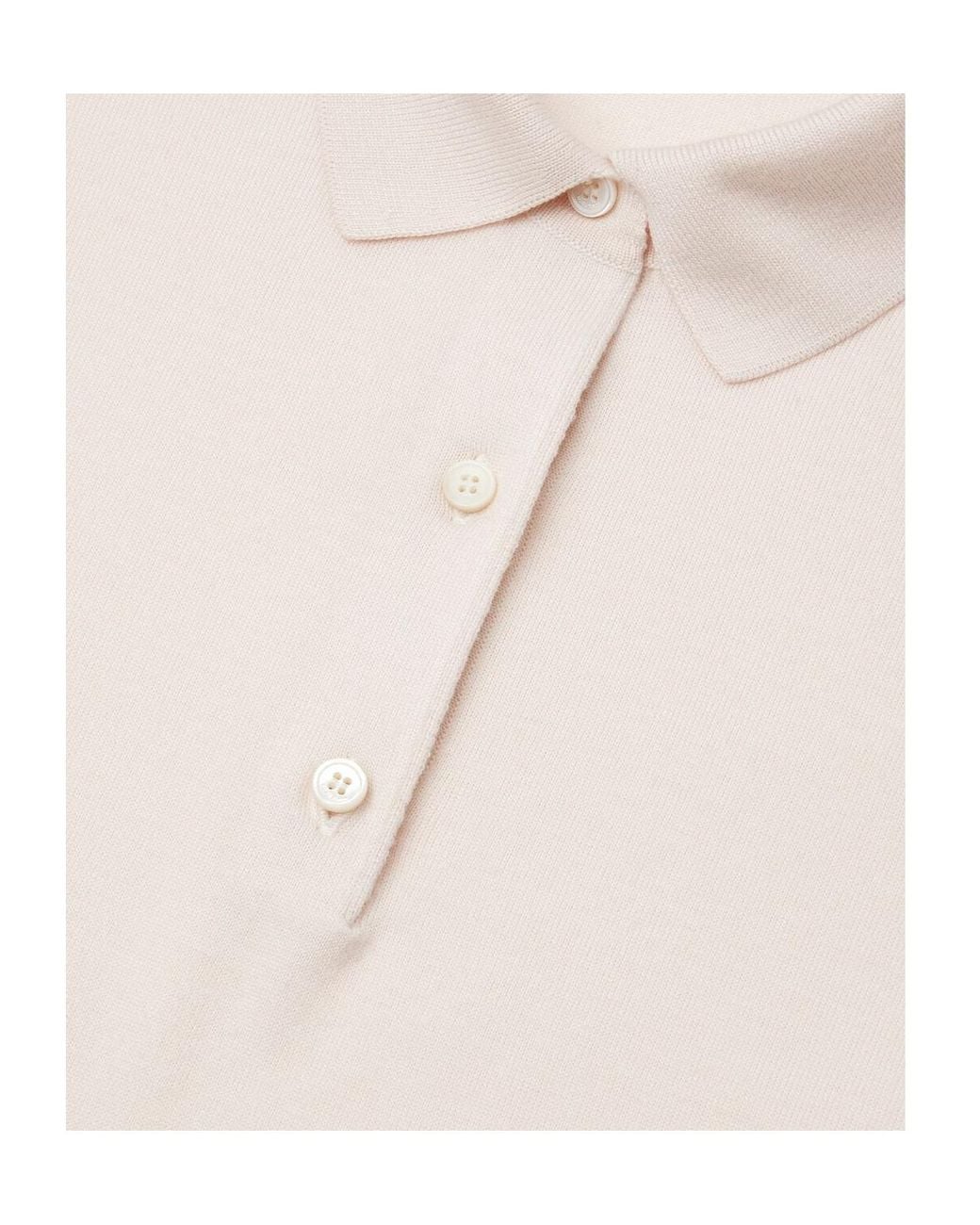 Loro Piana White Royal Lightness Polo Shirt