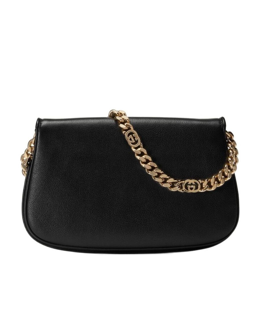 Gucci Black Blondie Logo-Detailed Shoulder Bag