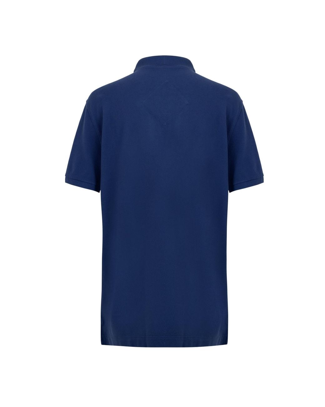 Canada Goose Blue Short-Sleeved Polo Shirt for men