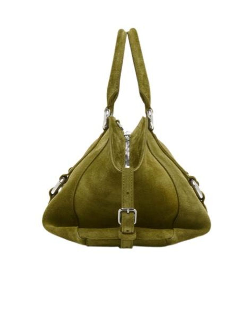 McQueen Green Farringdon Medium Tote Bag