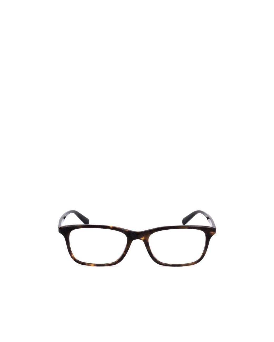 Moncler White Eyewear Rectangular Frame Glasses for men