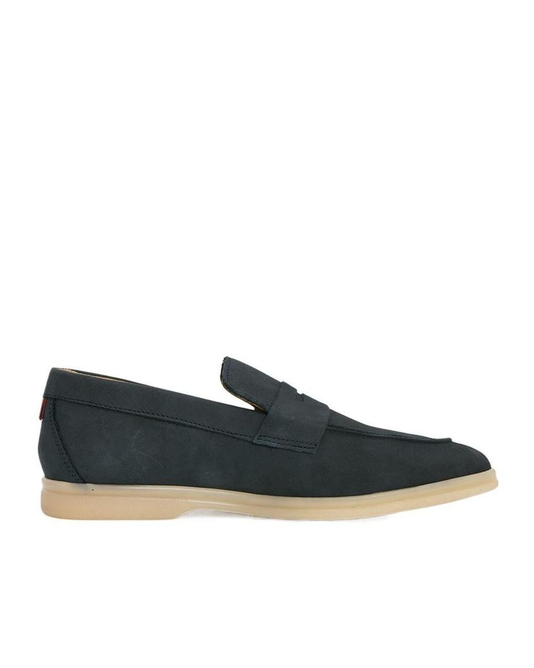 Bally Blue Round-Toe Casual Shoes for men