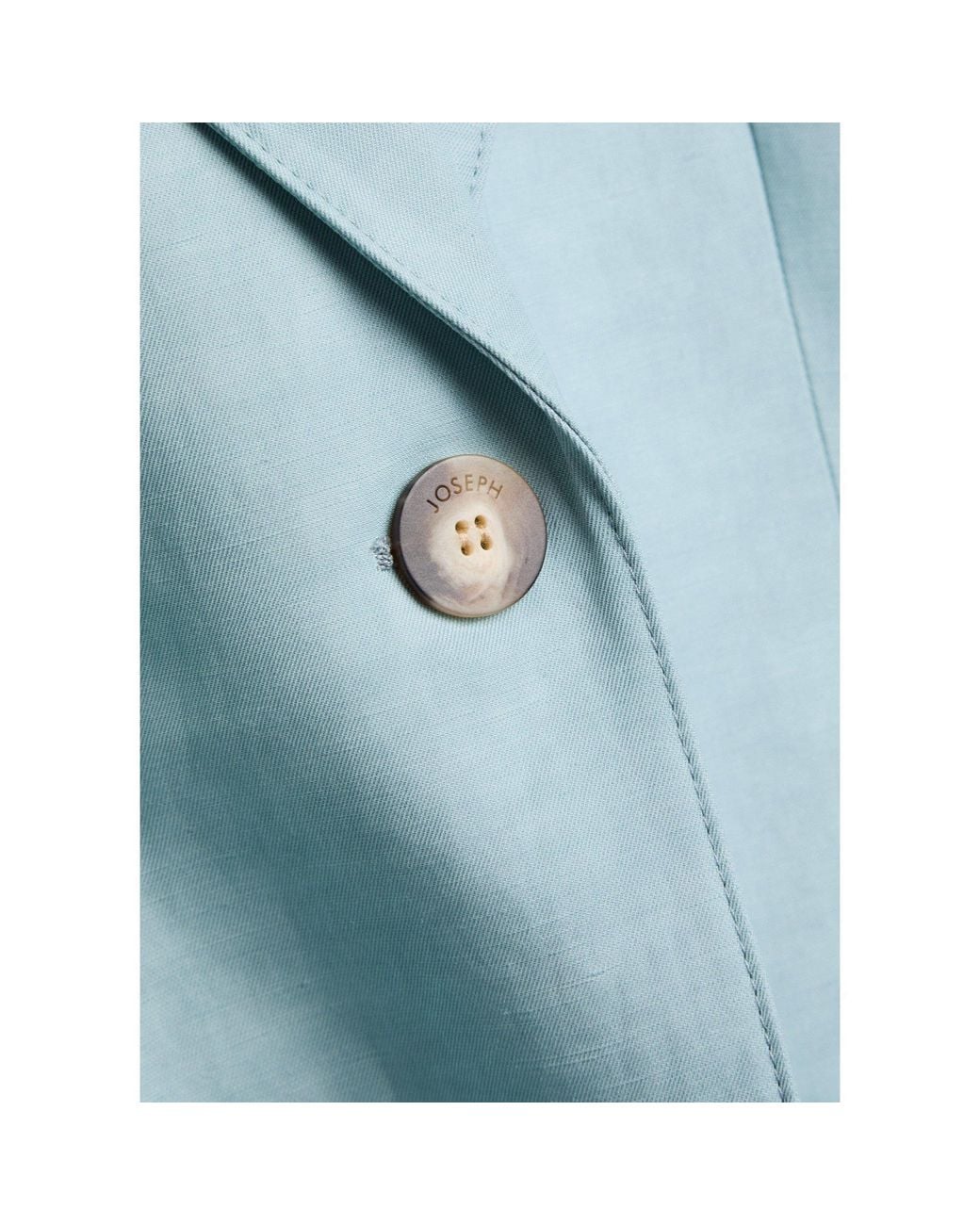 Joseph Blue Notched Lapel Blazer
