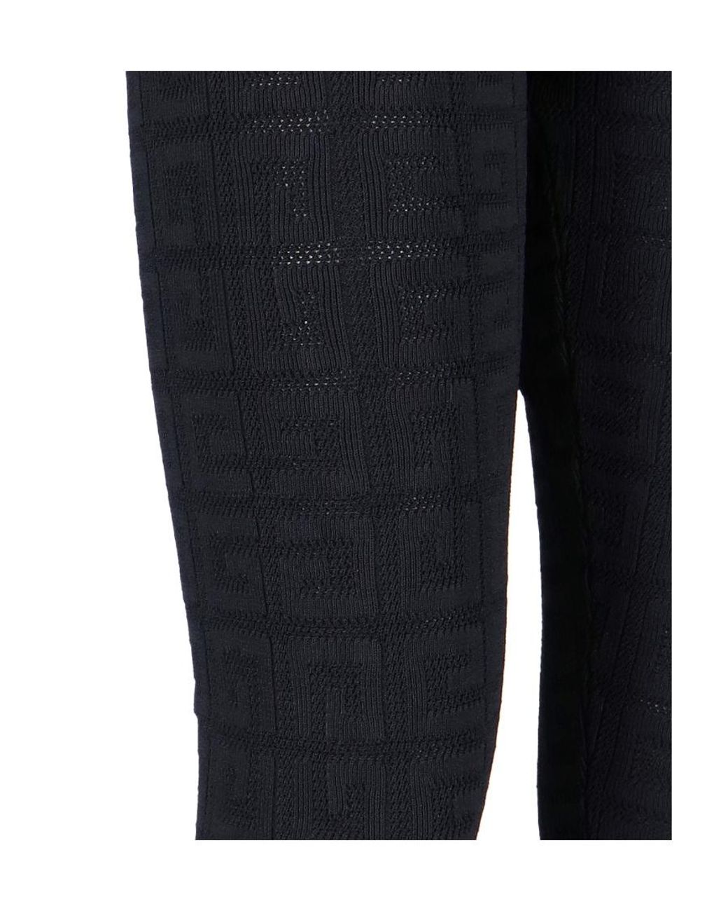 Givenchy Blue 4G Jacquard Leggings