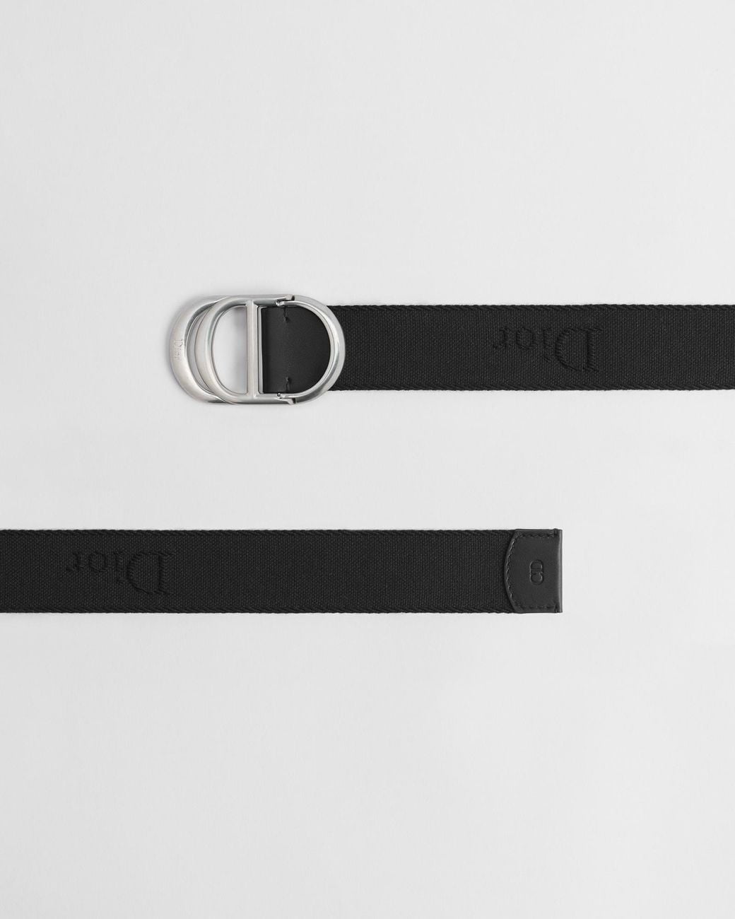 Dior Black Cdicon Belt for men